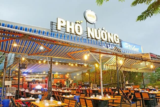 Đặt tên theo quy mô nhà hàng