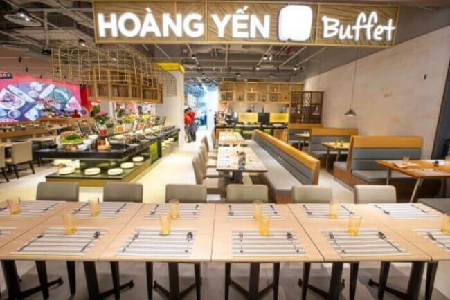 Đặt tên theo thương hiệu Hoàng Yến Buffet